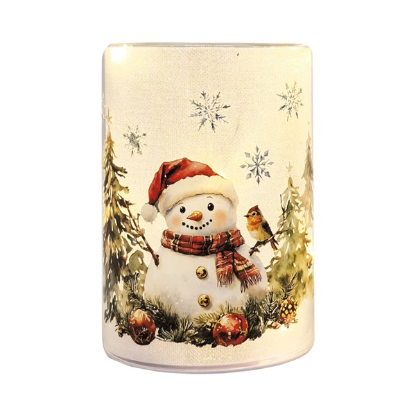 LED Snowman Column 13cm LED Snowman Column 13cm