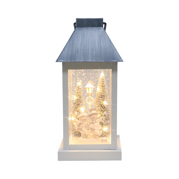 LED Snowman Lantern 14x32cm LED Snowman Lantern 14x32cm