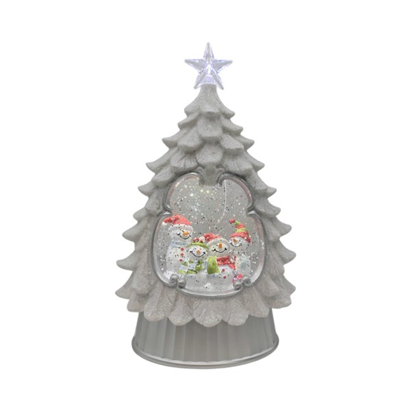 LED Snowman Tree Spinner 26cm LED Snowman Tree Spinner 26cm