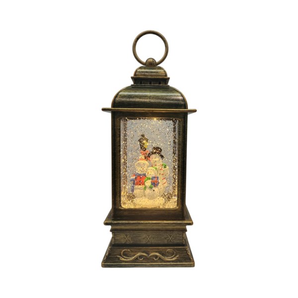 LED Snowman Lantern Spinner 24cm LED Snowman Lantern Spinner 24cm