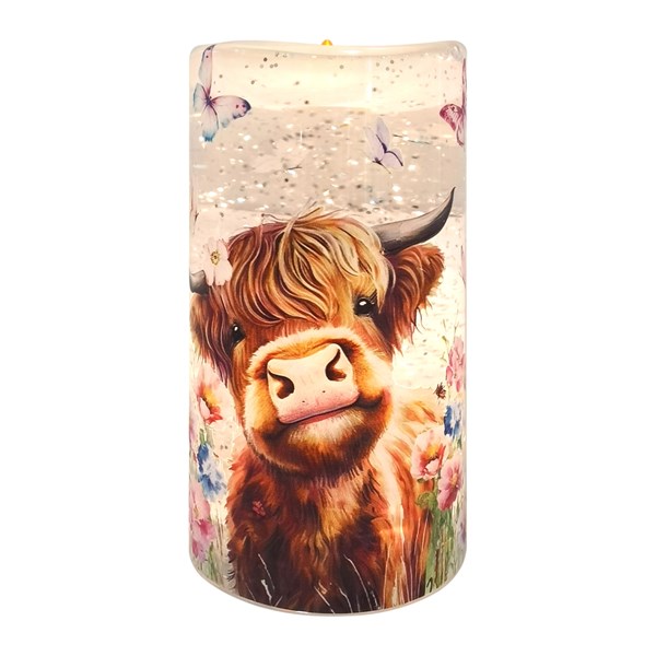 LED Sp Highland Candle 15cm