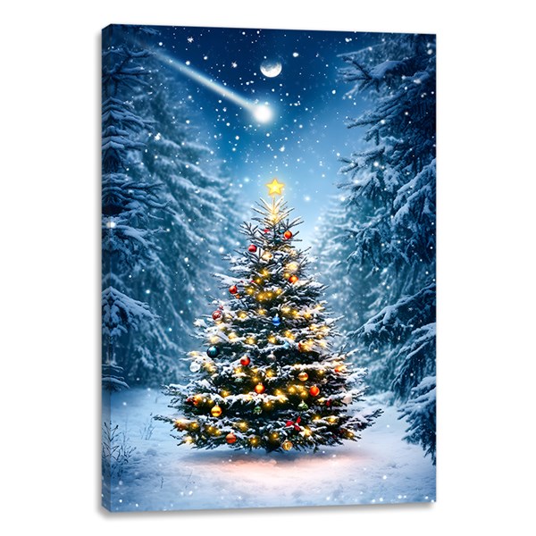 LED Starry Night Canvas 40x60cm LED Starry Night Canvas 40x60cm