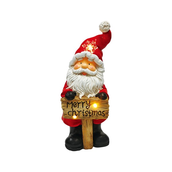 LED Welcome Santa 19x43cm LED Welcome Santa 19x43cm