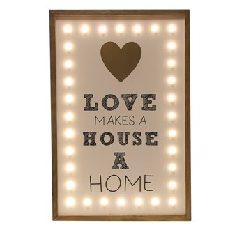 LED Wooden Decoration 45cm