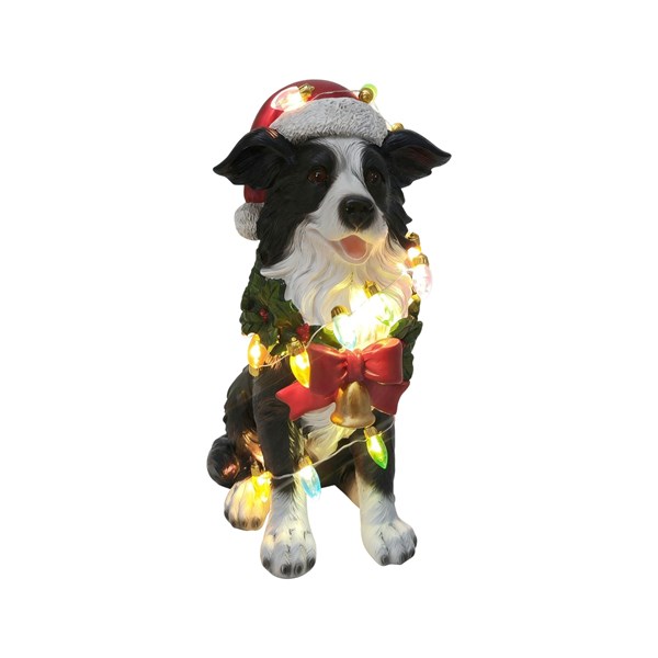 LED Christmas Collie 10x24cm LED Christmas Collie 10x24cm