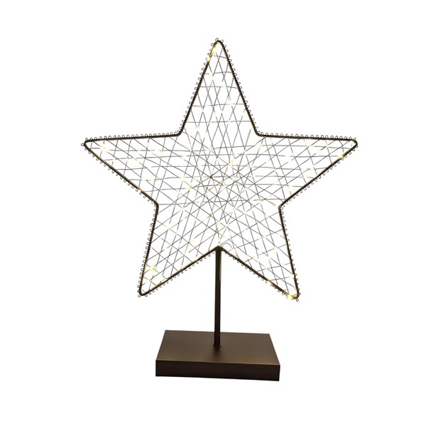 LED(160L) Star On Base Bk 49cm LED(160L) Star On Base Bk 49cm