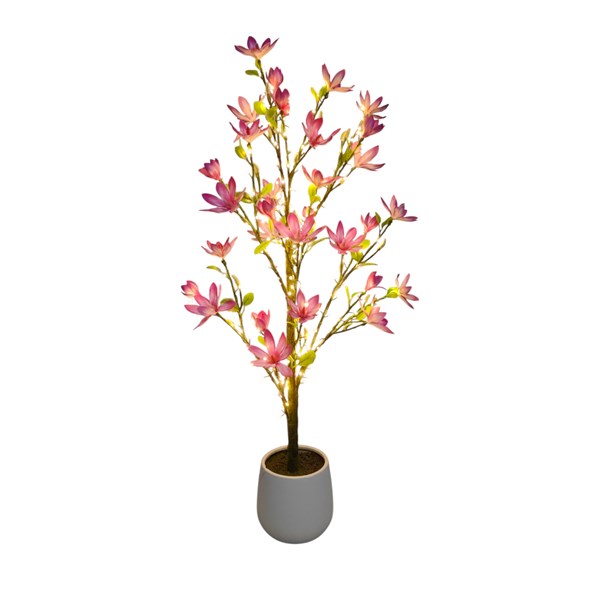 LED(180L)Pk Magnolia Tree120cm