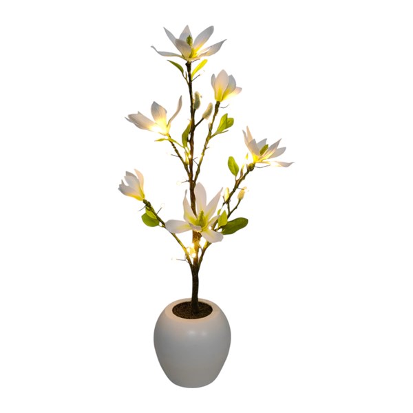 LED (30L) White Magnolia Tree 55cm LED (30L) White Magnolia Tree 55cm