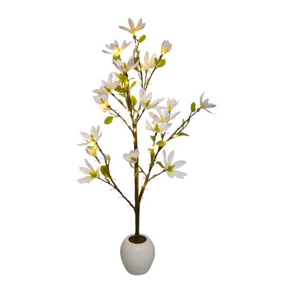 LED(80L) Wh Magnolia Tree 90cm