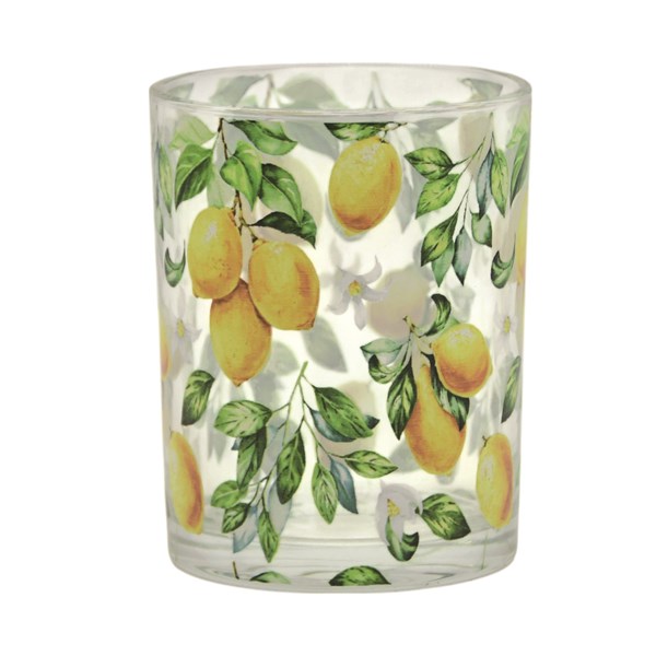 Lemon Pillar Holder 12.5cm