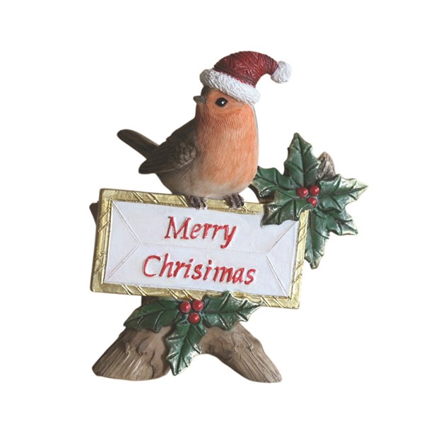Merry Christmas Robin 11.5cm Merry Christmas Robin 11.5cm