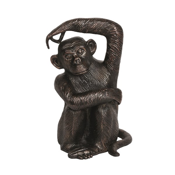 Monkey Antique Sculpture 30cm Monkey Antique Sculpture 30cm