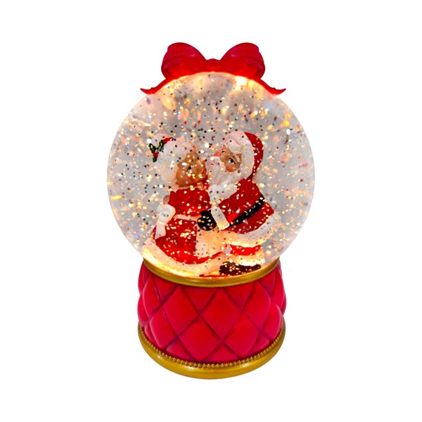 Mr & Mrs Claus Spinner 17.5cm Mr & Mrs Claus Spinner 17.5cm