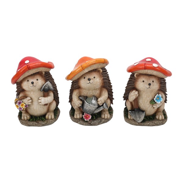 Mushroom Hedgehog 16cm 3 Assorted Mushroom Hedgehog 16cm 3 Assorted