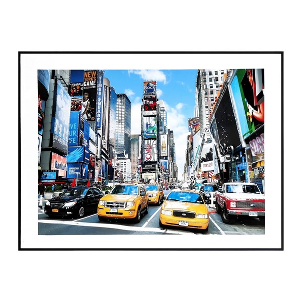 NYC Taxi Print 60x80cm