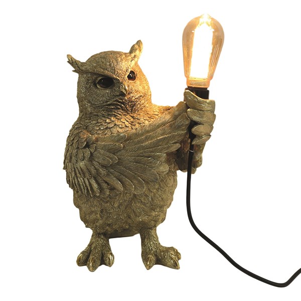Owl Lamp 24.5x37.5cm Owl Lamp 24.5x37.5cm