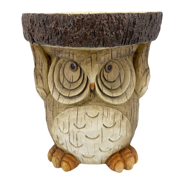 Owl Plant Stand 32x37cm