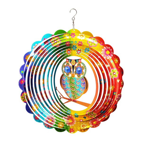 Owl Wind Spinner 30cm Owl Wind Spinner 30cm