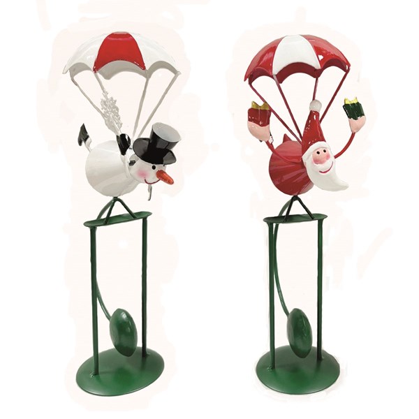 Parachute Christmas Figurines 32cm 2 Assorted Parachute Christmas Figurines 32cm 2 Assorted