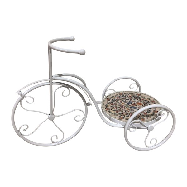 Paraiso Bike Plant Stand – Bird Design 54x22cm Paraiso Bike Plant Stand – Bird Design 54x22cm