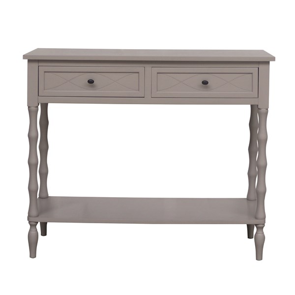 Pebble Grey Console Table 90cm Pebble Grey Console Table 90cm