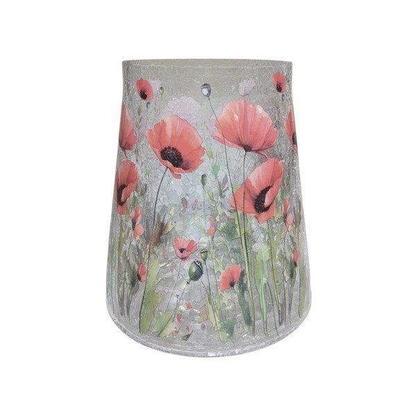 Poppy Candle Hld 22cm