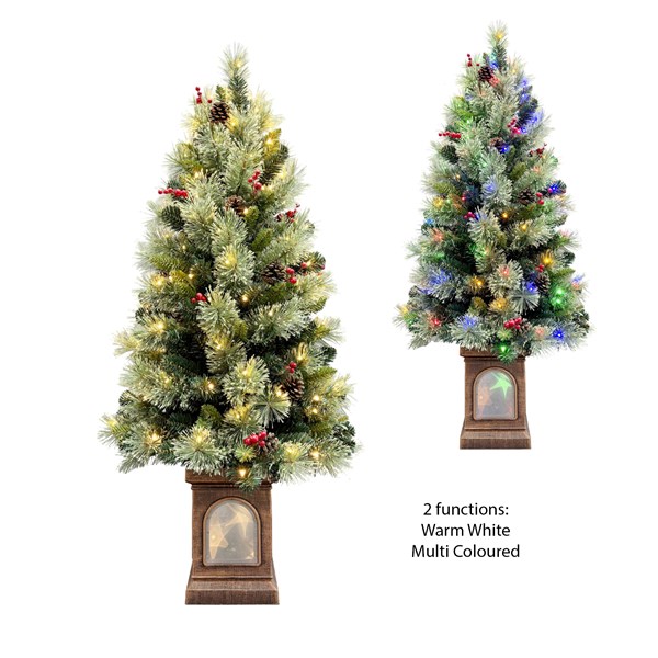 Pre Lit (150L) 120cm Berry Tree Pre Lit (150L) 120cm Berry Tree