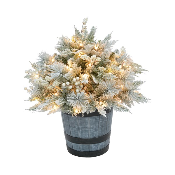 Pre Lit (50L) 60cm White Snow Tree Pre Lit (50L) 60cm White Snow Tree