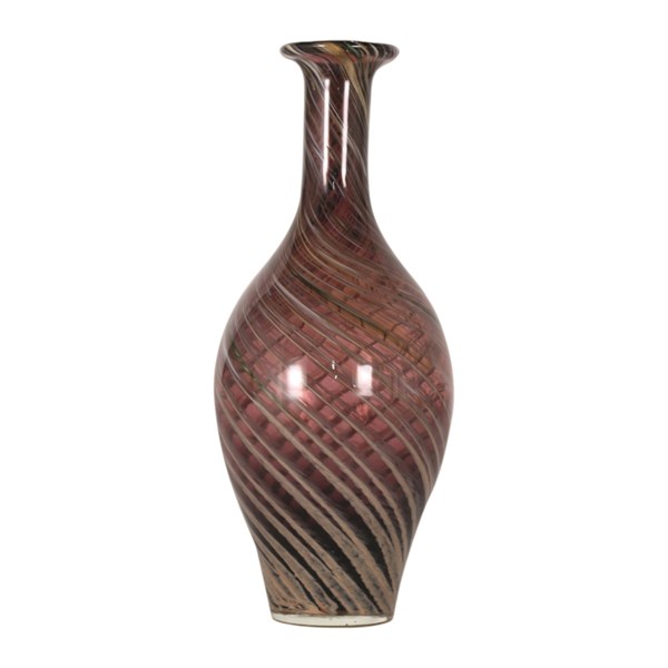 Purple Lustre Skittle Vase 37cm Purple Lustre Skittle Vase 37cm