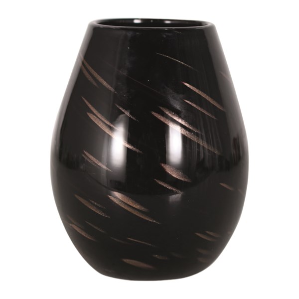 Purple Marbled Vase 19cm Purple Marbled Vase 19cm