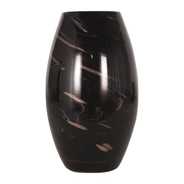 Purple Marbled Vase 23cm Purple Marbled Vase 23cm