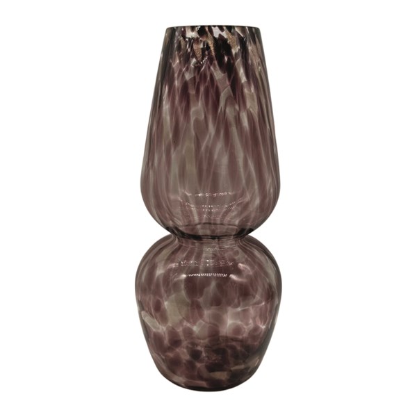 Purple Mottle Vase 34cm Purple Mottle Vase 34cm
