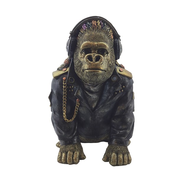 Rasta Gorilla Figurine 33.5cm Rasta Gorilla Figurine 33.5cm