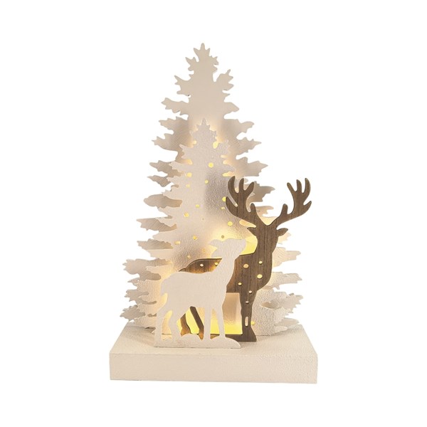 Reindeer & Tree 30 x 49cm Reindeer & Tree 30 x 49cm