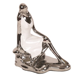 Relaxing Lady Figurine 21cm