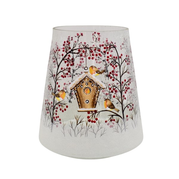 Robin Candle Holder 22cm