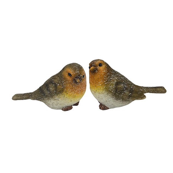 Robin Figurines 11 x 9cm 2 Assorted Robin Figurines 11 x 9cm 2 Assorted