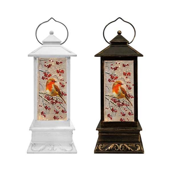 Robin Spinner Lantern 32cm 2 Assorted Robin Spinner Lantern 32cm 2 Assorted