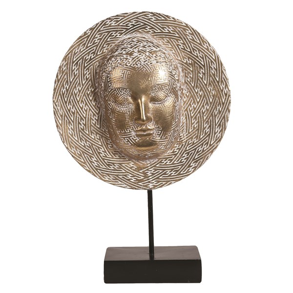 Round Disc Buddha Decoration 44cm Round Disc Buddha Decoration 44cm