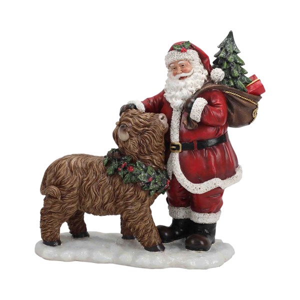 Santa & Highland 25x26cm Santa & Highland 25x26cm