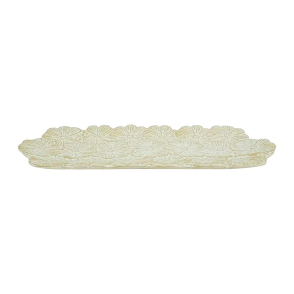 Floral Platter 37x16cm