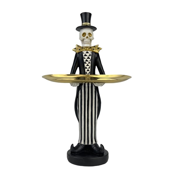 Skeleton With Tray 34cm Skeleton With Tray 34cm