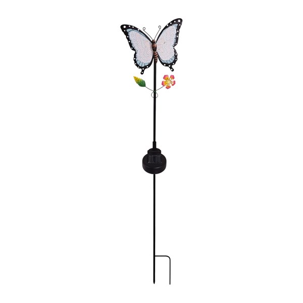 Solar Butterfly Stake 84cm