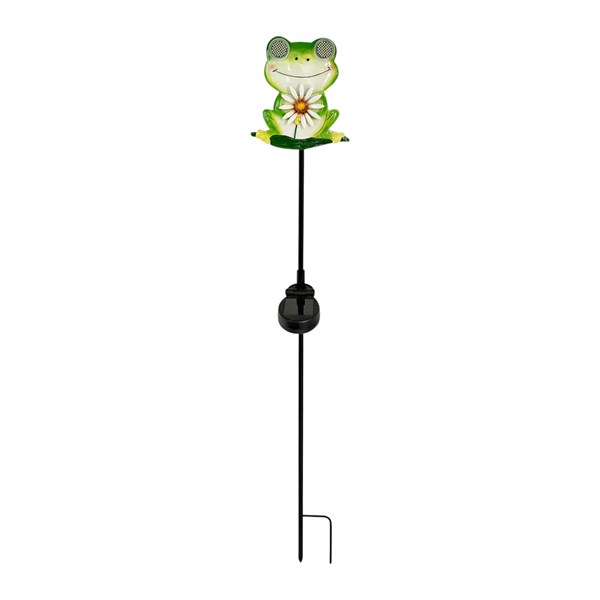 Solar Frog Stake 77cm