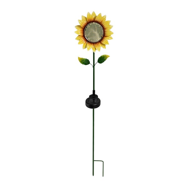 Solar Sunflowr Face Stake 84cm Solar Sunflowr Face Stake 84cm