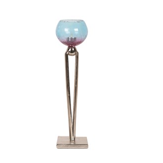 Square Base Tea Light Holder 40cm