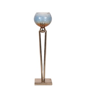 Square Base Tea Light Holder 40cm