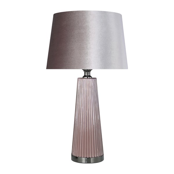 Table Lamp Dusk Pink 67cm Table Lamp Dusk Pink 67cm