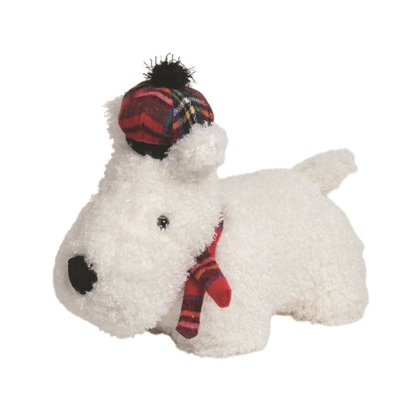 Tartan Westie Doorstop 30x40cm Tartan Westie Doorstop 30x40cm