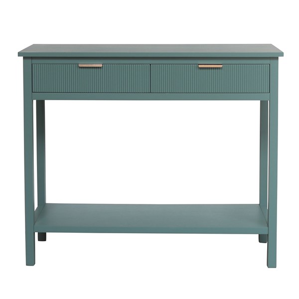 Teal Console Table 90cm Teal Console Table 90cm